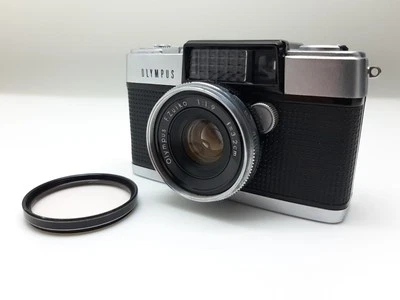 Für Ersatzteile wie besehen Olympus PEN D analoge 35-mm-Halbformatkamera aus ... - Bild 1 von 4