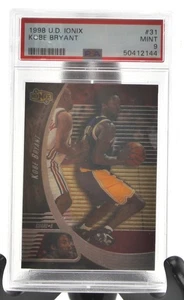 1998 U.D. Ionix Kobe Bryant Graded 9 PSA Lakers NBA Card - Picture 1 of 2