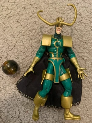 Figura Loki Vintage Marvel Toy Biz 1997 Earth's Heroes Avengers Reborn Series Foto 1 de 4