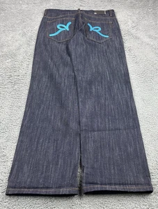 Baggy Jeans Herren 34x34 Y2K Grunge Wide 10 Leg Opening Pipes Skater Rocawear 90s - Bild 1 von 18