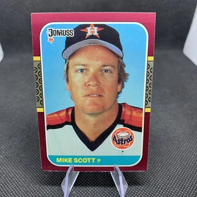 Mike Scott 1987 Donruss Opening Day #15 Houston Astros - Image 1 of 2