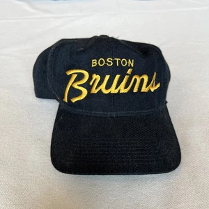 Script Boston Bruins Snapback Vintage Sport Specialties 90er - Bild 1 von 11