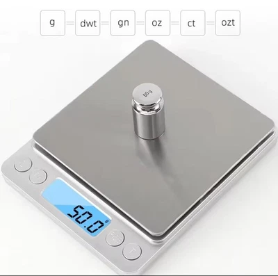 Электронные весы ЖК-дисплей мини цифровые ювелирные изделия 3 кг весы кухни Sc - Изображение 1 из 4