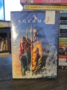 Aquaman (DVD, 2018, Widescreen) Brand New Sealed DVD - Jason Momoa / Amber Heard - Picture 1 of 4