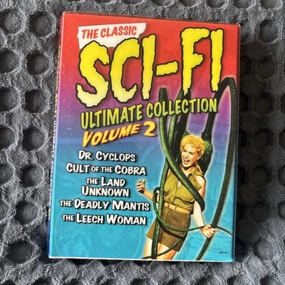The Classic SCI-FI Ultimate Collection Vol 2 - 5 Movies 3-Disc DVD w/ slipcover - Image 1 of 4