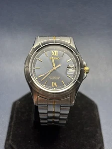 Vintage Seiko 8F32-0079 Perpetual Calendar Stainless Steels Quartz Watch - Works - Bild 1 von 13