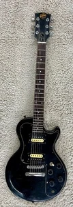 1981 Gibson Sonex 180 Deluxe Electric Guitar in Black Finish With Hardshell case - Picture 1 of 11