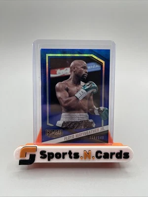 2025 Combat Anthology Floyd Mayweather Jr Blue /149 #33 - Image 1 of 3