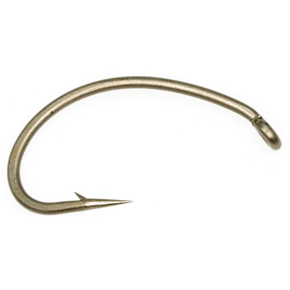 Umpqua U-series Fly Tying Hooks U202 SCUD / Pupa Hook Curved 1x Short 1x Strong