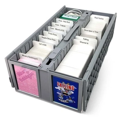 BCW Plastic Cards Box Bin For Trading Gaming Sport Toploader Magnet Safe Storage - Image 1 of 4