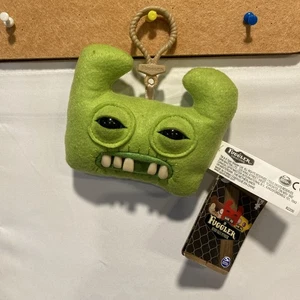 Fuggler Funny Ugly Monster Collectible Clip-on Plush, "Sir Horns Alot" - Picture 1 of 2