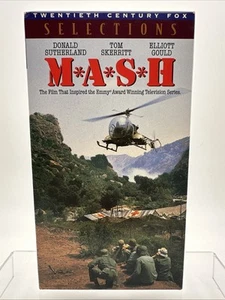 M*A*S*H* (Selections) VHS Movie- Donald Sutherland, Tom Skerritt & Elliott Gould - Picture 1 of 8