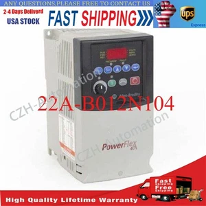 1 PCS New Factory Sealed Allen-Bradley 22A-B012N104 /A Powerflex 4 AC Drive ! AB - Picture 1 of 4