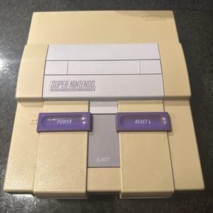 SNES super Nintendo Console Only - 100% Tested And Working. - Picture 1 of 6