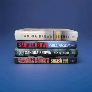 Sandra Brown 4 Book Hardcover Lot - Imagen 1 de 14