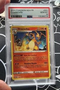 McDonald's FRENCH Charizard 2025 Pokémon Dragon Discovery PSA 10 - Picture 1 of 2