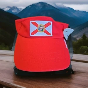 Flag Of Florida red tenis Headwear 100% cotton - Picture 1 of 6