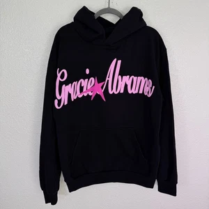 Gracie Abrams Hoodie Large The Secret Of Us Tour Konzert Merch schwarz Star gemütlich - Bild 1 von 9