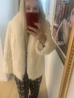 Real Fur Mink Plus Fox Size Large - Image 1 of 4
