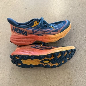 Hoka One Speedgoat 5 Damengröße 10 B blau koralle " - Bild 1 von 5