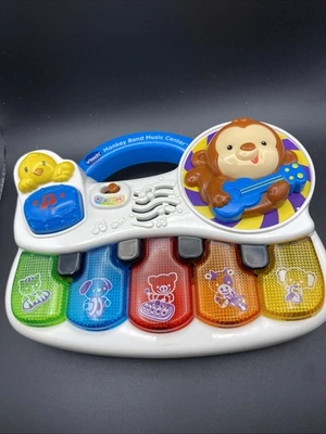 Usado VTech Monkey Band Music Center 6-36 Meses Caja Piano Habilidades Motor Foto 1 de 4