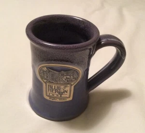 Deneen Pottery Mug Blue Heron Inn Rigby Idaho USA Hand Thrown 2013 - Picture 1 of 6