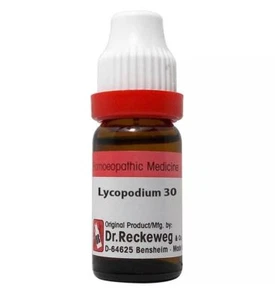 Dr Reckeweg Germany Homeopathic Lycopodium 30 CH Dilution (11ml) - Picture 1 of 2