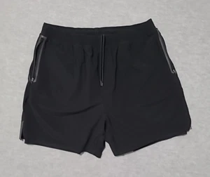 Short doublé Equinox Active noir homme taille XL gym entraînement course à pied - Photo 1/9