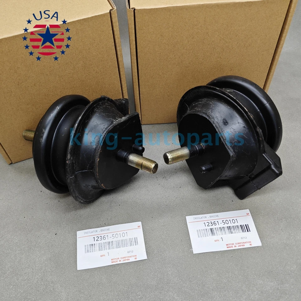 New Front Left + Right Engine Mounting Insulator 12361-50101 Fits Lexus LS400 Foto 1 de 4