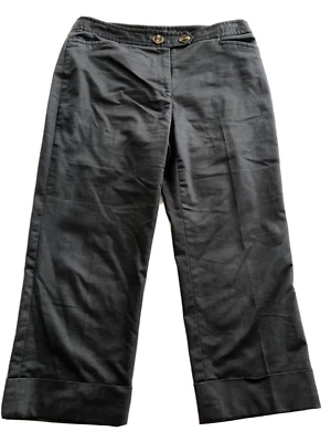 Pantalones Capri Pantology Informales Azul Ligeros Denim Capri Frente Plano Mujer 10 Foto 1 de 4