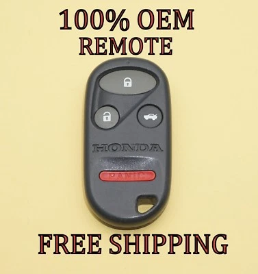 100% OEM ELECTRONICS HONDA CRV S2000 KEYLESS REMOTE FOB TRANSMITTER E4EG8DJ - Image 1 of 2
