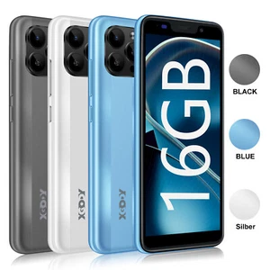 Neu Smartphone 5,5 Zoll Android Dual SIM Handy Ohne Vertrag Quad Core GPS 8/16GB - Zdjęcie 1 z 13