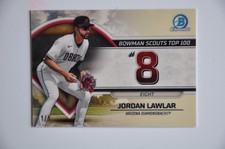 2023 Bowman Jordan Lawlar Scouts Top 100 SUPERFRACTOR 1/1 Diamondbacks