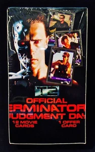 TERMINATOR 2: Judgment Day Movie Cards - 1991 Impel Official Fully Sealed Box - Picture 1 of 2