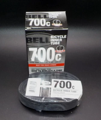 NUEVO Tubo interior híbrido de carretera para bicicleta 700c Bell sellado (x 25 - 32 mm) Foto 1 de 3