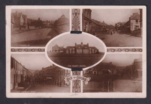 Wales Carmarthenshire PEN-Y-GROES multiview RP + vg. postmark 1922 - Picture 1 of 2