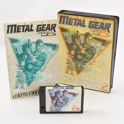 MSX2 METAL GEAR Konami Japan Game d021 msx - Image 1 of 4