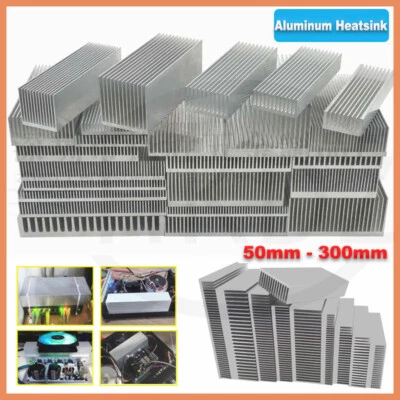 Aluminum Heatsink Motherboard Cooler Heat Sink Cooler Radiator Length 50mm-300mm - Image 1 of 4