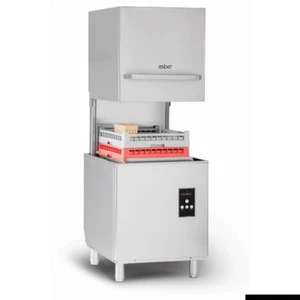 Asber Tech Line Pass-through Hood Type Dishwasher GE-H500DD Commercial Kitchen - Picture 1 of 1