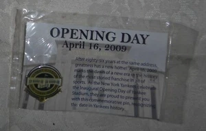 Vintage New York Yankee’s Opening Day - April 16, 2009 - New Yankee Stadium Comm - Picture 1 of 2