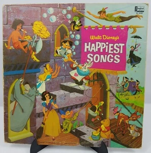 Walt Disney's Happiest Songs LP Vinyl Record 1967 WDP Gulf Collectors Album - Picture 1 of 8