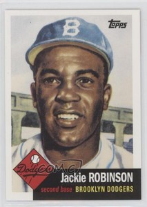 2010 Topps The Cards Your Mom Threw Out Original Back Jackie Robinson #1.1 HOF