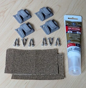 KIT de clips de respaldo de asiento inferior Porsche Cayenne 2003-2010 para dos asientos (955/957) - Imagen 1 de 1