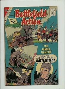 BATTLEFIELD ACTION #39 1961 CHARLTON COMICS EDAD DE PLATA GUERRA SÓLIDA EN MUY BUEN ESTADO - Imagen 1 de 2