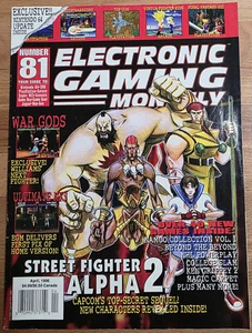 Electronic Gaming Monthly Issue 81 April 1996 Street Fighter Alpha 2 - Bild 1 von 3