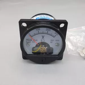 1pc AC 0-300V ROUND Analog Ammeter Panel AMP Current Meter SO45 directly Connect - Picture 1 of 5