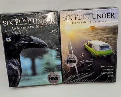 Six Feet Under Complete Fourth & Fifth Seasons (4 & 5) NEW/ SEALED - Image 1 of 4