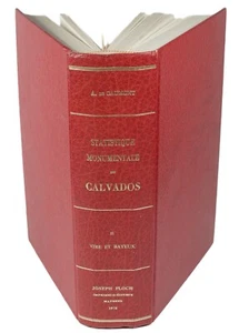 Arcisse de Caumont STATISTIQUE MONUMENTALE du CALVADOS VIRE BAYEUX 1978 TOME II - Picture 1 of 2
