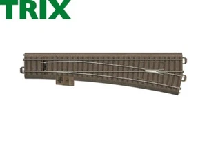 Trix H0 62712 C-Gleis schlanke Weiche rechts - NEU + OVP - Picture 1 of 1