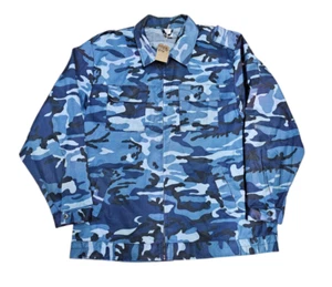 Genuine Russian Army SF Spetsnaz MVD KKO Blue Urban Camo Combat Shirt #55 - Foto 1 di 7
